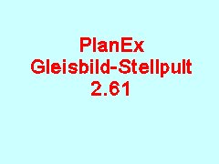 PlanEx Gleisbild-Stellpult