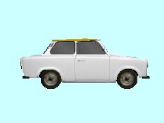 Trabant_601_weiss_gelb_Limo_immo